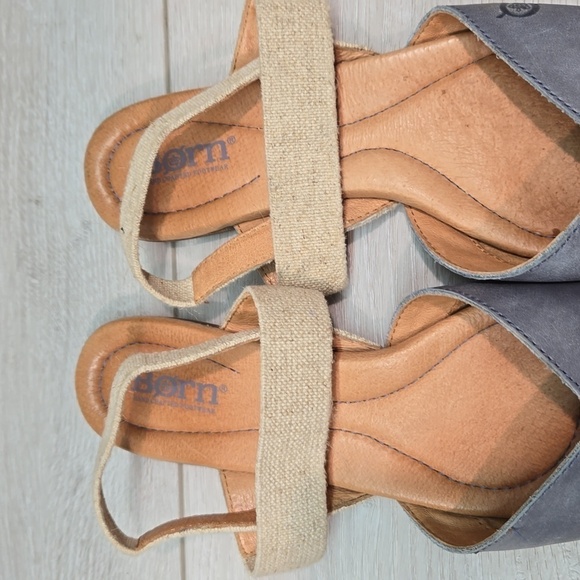 Born Women Chulu Leather Loafer Slip on ballet shoes sz 8M - Picture 6 of 12